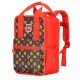 Rucsac Casual LEGO Tribini Fun Small - design Heads and Cup - rosu