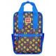 Rucsac Casual LEGO Tribini Fun Small - design Heads and Cup - albastru