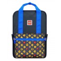 Rucsac Casual LEGO Tribini Fun Large - design Heads and Cup - albastru