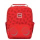 Rucsac Casual LEGO Tribini Classic Small - design Filled Minifigure - rosu
