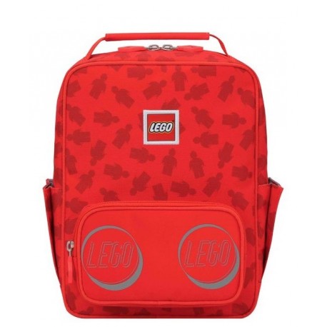 Rucsac Casual LEGO Tribini Classic Small - design Filled Minifigure - rosu