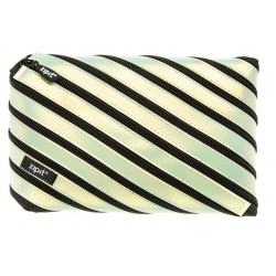 Penar cu fermoar, ZIPIT Metallic Jumbo - sampanie