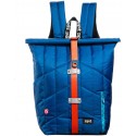 Rucsac ZIPIT Puffer Premium - albastru cu banda rosie