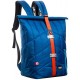 Rucsac ZIPIT Puffer Premium - albastru cu banda rosie
