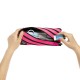 Penar cu fermoar, ZIPIT Neon - roz