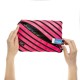 Penar cu fermoar, ZIPIT Neon Jumbo - roz