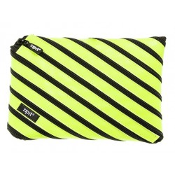 Penar cu fermoar, ZIPIT Neon Jumbo - galben