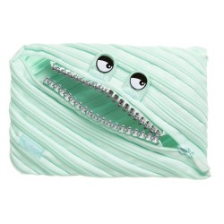 Penar cu fermoar, ZIPIT Grillz Monster Jumbo - verde menta