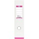 Biblioraft A4, plastifiat PP/PP, 80 mm, OXFORD MyColour - alb/alb/roz