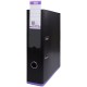 Biblioraft A4, plastifiat PP/PP, 80 mm, OXFORD MyColour - negru/violet