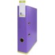 Biblioraft A4, plastifiat PP/PP, 80 mm, OXFORD MyColour - violet deschis/verde deschis