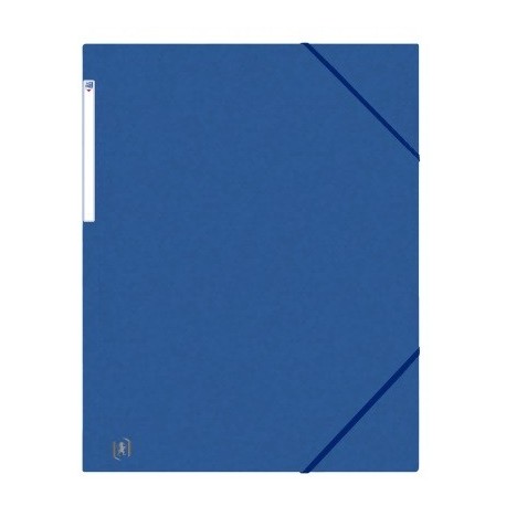 Mapa A3, carton MultiStrat 390g/mp, cu elastic pe colturi, OXFORD Top File - albastru