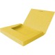 Mapa A4, carton MultiStrat 390g/mp, cu elastic, 40mm latime, OXFORD Top File - galben