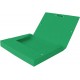 Mapa A4, carton MultiStrat 390g/mp, cu elastic, 40mm latime, OXFORD Top File - verde