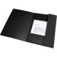 Mapa A4, carton MultiStrat 390g/mp, cu elastic, OXFORD Top File - negru