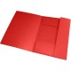 Mapa A4, carton MultiStrat 390g/mp, cu elastic, OXFORD Top File - rosu