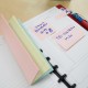 Notes autoadeziv perforat 51 x 150 mm, 60 file, (2 in 1 - notes/index), Stick"n - 4 culori pastel