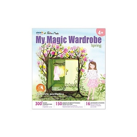 Carte creativa Stick"n My Magic Wardrobe - primavara