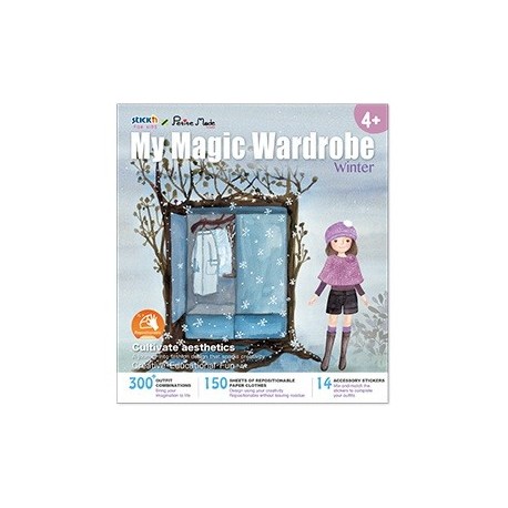 Carte creativa Stick"n My Magic Wardrobe - iarna