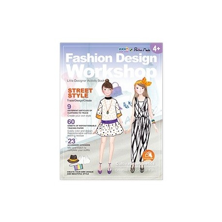 Carte creativa Stick"n Little Designer Activity book - Street Style