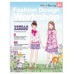 Carte creativa Stick"n Little Designer Activity book - Vanilla Garden