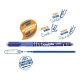 Pix erasable, 0.7mm, CARIOCA Oops - albastru