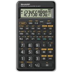Calculator stiintific, 10 digits, 146 functiuni, 127 x 73 x 10 mm, SHARP EL-501TBWH - negru/alb