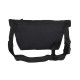 Borseta CATERPILLAR Code - Hex Parkour, material 420D hexagonal, buzunar cu fermoar - negru