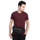 Borseta CATERPILLAR Code - Hex Parkour, material 420D hexagonal, buzunar cu fermoar - negru