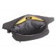 Borseta CATERPILLAR Code - Hex Parkour, material 420D hexagonal, buzunar cu fermoar - negru