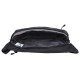 Borseta CATERPILLAR Code - Hex Parkour, material 420D hexagonal, buzunar cu fermoar - negru