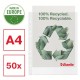 Folie de protectie Esselte Recycled, PP, A4 MAXI, 70 mic, 50 buc/cutie, standard