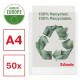 Folie de protectie Esselte Recycled, PP, A4 MAXI, 70 mic, 50 buc/cutie, standard