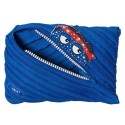 Penar cu fermoar, ZIPIT Talking Monstar Jumbo - albastru royal