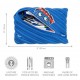 Penar cu fermoar, ZIPIT Talking Monstar Jumbo - albastru royal