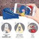 Penar cu fermoar, ZIPIT Talking Monstar Jumbo - albastru royal