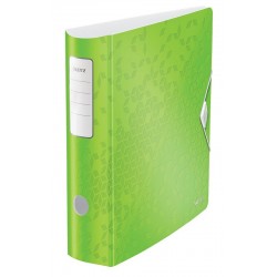 Biblioraft Leitz 180 Active WOW, polyfoam, A4, 82 mm, verde