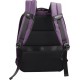 Rucsac BESTLIFE Neoton - violet - laptop 16 inch, charge pentru USB si TypeC conectori