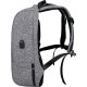 Rucsac BESTLIFE Travel Safe - gri/negru - laptop 16 inch, charge pentru USB si TypeC conectori