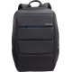 Rucsac BESTLIFE Travel Safe - negru/albastru - laptop 16 inch, charge pentru USB si TypeC conectori