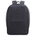 Rucsac BESTLIFE Travel Safe - gri inchis/gri - laptop 16 inch, charge pentru USB si TypeC conectori