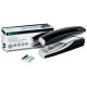 Capsator metalic Leitz Softpress NeXXt Series, 30 coli, 200 capse Softpress incluse, negru