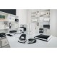 Capsator metalic LEITZ WOW 5502 NeXXt Series, 30 coli, 200 capse P3 incluse, negru