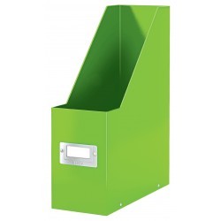 Suport vertical LEITZ WOW Click & Store, pentru documente, carton laminat, A4, verde