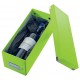 Cutie depozitare LEITZ WOW Click & Store, carton laminat, pentru CD-uri, verde