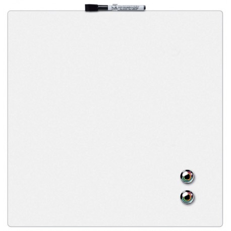 Tabla NOBO magnetica patrata, 360x360mm, alb