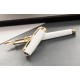 DIPLOMAT Excellence A2 - Pearl White Gold - stilou cu penita M, aurita 14kt.