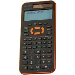 Calculator stiintific, 16 digits, 335 functiuni, 168x80x14 mm, dual power, SHARP EL-W531XGYR -