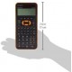 Calculator stiintific, 16 digits, 335 functiuni, 168x80x14 mm, dual power, SHARP EL-W531XGYR -
