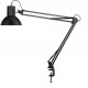 Lampa de birou, UNILUX Success 80, cu brat articulat - neagra